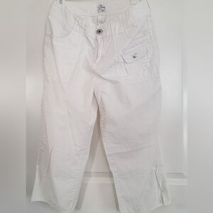 White Capri pants, Fashion Bug, sz 8